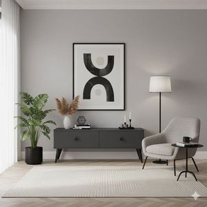 TV stolík Mona 120 - Anthracite vyobraziť