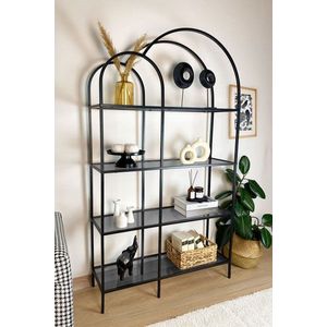 Knižnica Twin - Black, Fume vyobraziť