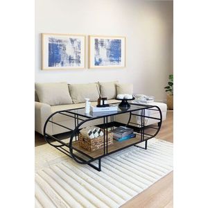 Konferenčný stolík Windy - Atlantic Pine, Fume vyobraziť