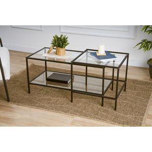 Súprava konferenčných stolíkov Sevay - Black vyobraziť