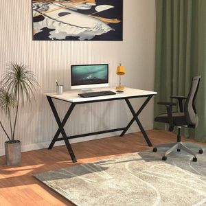 Písací stôl Elite - Black, White vyobraziť