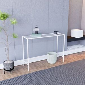 Príborník Canvas - White, Transparent vyobraziť