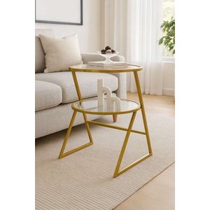 Príručný stolík / Odkladací stolík Valencia - Gold vyobraziť