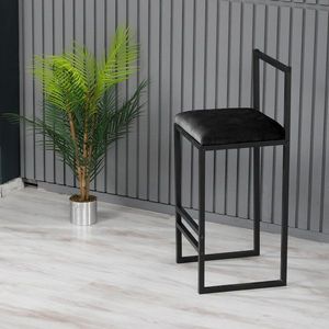 Bar Stool Nordic - Black vyobraziť