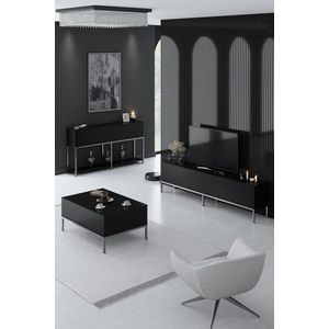 Living Room Furniture Set Lord - Black vyobraziť