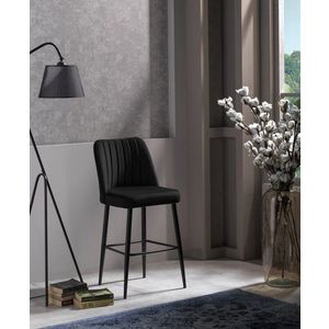 Bar Stool Set (4 Pieces) Vento - Black vyobraziť