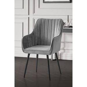 Súprava stoličiek (2 kusy) Nova - Grey, Black vyobraziť