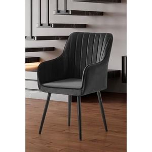 Súprava stoličiek (2 kusy) Nova - Anthracite, Black vyobraziť