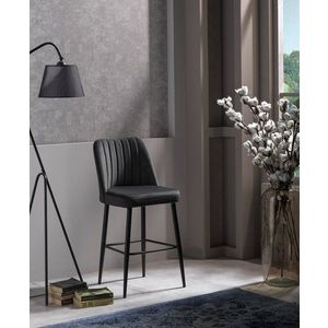 Bar Stool Set (2 Pieces) Vento - Anthracite vyobraziť