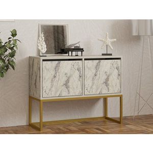 Konzolový stolík Zermat - Freesia Marble vyobraziť