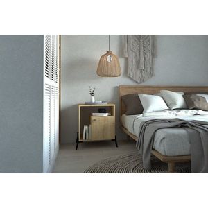 Nočný stolík Hazal - Oak vyobraziť