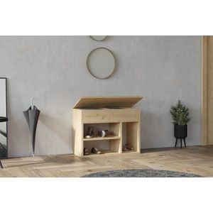 Skrinka na topánky / Botník Furnas - Oak vyobraziť