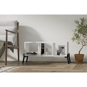 Knižnica Gordes - White vyobraziť