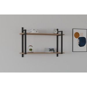 Nástenná polica Abat - Walnut vyobraziť