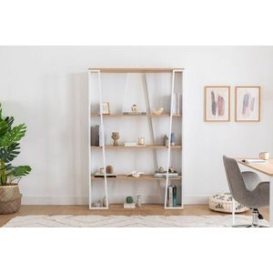 Knižnica Lissa Bookshelf - White vyobraziť