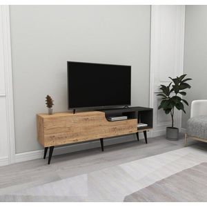 TV stolík Alba - Atlantic Pine, Anthracite vyobraziť