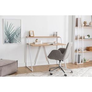 Písací stôl Lissa Rafli - White vyobraziť
