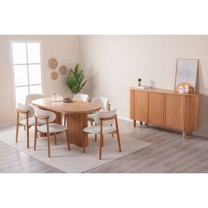 Konzolový stolík Lugias - Beech vyobraziť