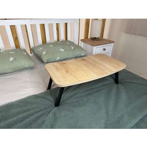 Stôl na prácu s notebookom v stoji Milton - Sapphire Oak vyobraziť