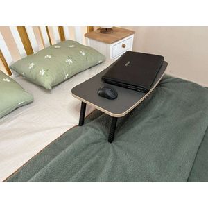 Stôl na prácu s notebookom v stoji Milton - Anthracite vyobraziť