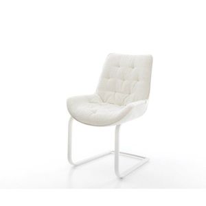 Konzolová jedálenská stolička Taimi-Flex bouclé mäkký béžová konzolová vyobraziť