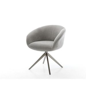 Jedálenská stolička Vinka-Flex s opierkami texturovaná látka mäkká vyobraziť