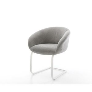 Konzolová jedálenská stolička Vinka-Flex s opierkami texturovaná látka vyobraziť