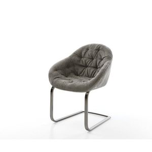 Jedálenská stolička Gaio-Flex bouclé mäkký tmavobéžová konzolová vyobraziť