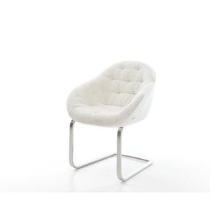 Konzolová jedálenská stolička Gaio-Flex bouclé mäkký béžová konzolová vyobraziť