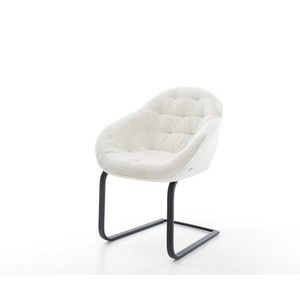 Konzolová jedálenská stolička Gaio-Flex bouclé mäkký béžová konzolová vyobraziť