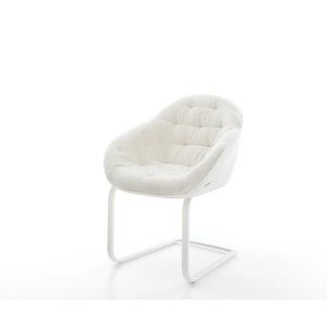 Konzolová jedálenská stolička Gaio-Flex bouclé mäkký béžová konzolová vyobraziť