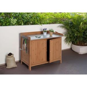 Záhradná skrinka s pracovnou doskou L69 - POSLEDNÝ KUS vyobraziť