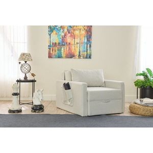 Rozkladacie kreslo Saros - Cream vyobraziť