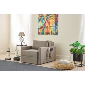 Rozkladacie kreslo Saros - Brown vyobraziť