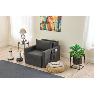 Rozkladacie kreslo Saros - Anthracite vyobraziť