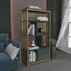 Knižnica Valero - Green, Gold vyobraziť