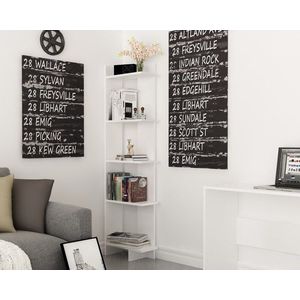 Knižnica Als - White vyobraziť