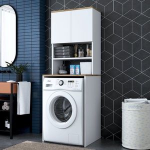 Skrinka na práčku KD101 - 1950 - Walnut vyobraziť