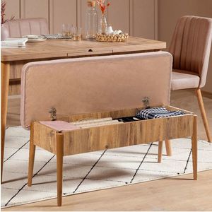 Lavica Vina Bench Atlantic Pine, Stone vyobraziť