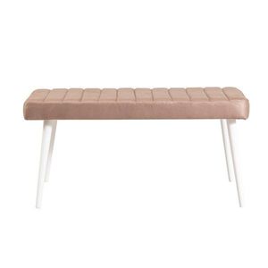 Lavica Stormi Bench - White, Stone vyobraziť