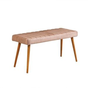 Lavica Stormi Bench - Atlantic Pine, Stone vyobraziť