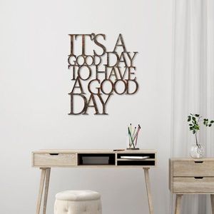 Dekoratívny kovový doplnok na stenu Rusty Have a Good Day vyobraziť