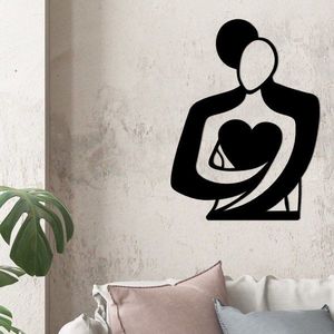 Dekoratívny kovový doplnok na stenu Love vyobraziť