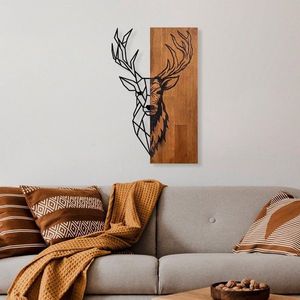 Dekoratívny drevený doplnok na stenu Red Deer 1 vyobraziť