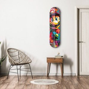 Dekoratívny obraz z tvrdeného skla Mario Fan Art vyobraziť