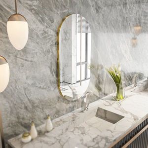 Zrkadlo Riors - Transparent, Gold vyobraziť