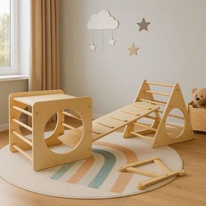 Súprava preliezačiek Pikler BLTYZ-AKTV053 vyobraziť