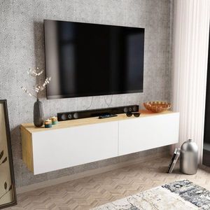 TV stolík Poling - White, Sapphire vyobraziť