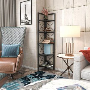 Knižnica Remo - Black vyobraziť