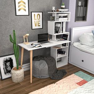 Písací stôl Vina - White vyobraziť